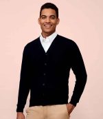 90011 SOL'S Golden Cotton Acrylic V Neck Cardigan