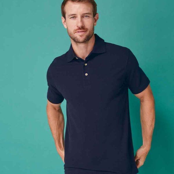 H100 Henbury Classic Heavy Cotton Piqué Polo Shirt