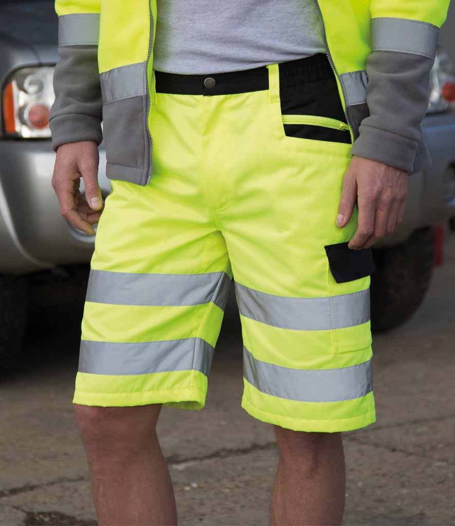 RS328 Result Safe-Guard Hi-Vis Cargo Shorts