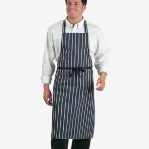 Dennys Stripe Bib Apron - DE145