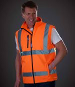 YK207 Yoko Hi-Vis Soft Shell Gilet