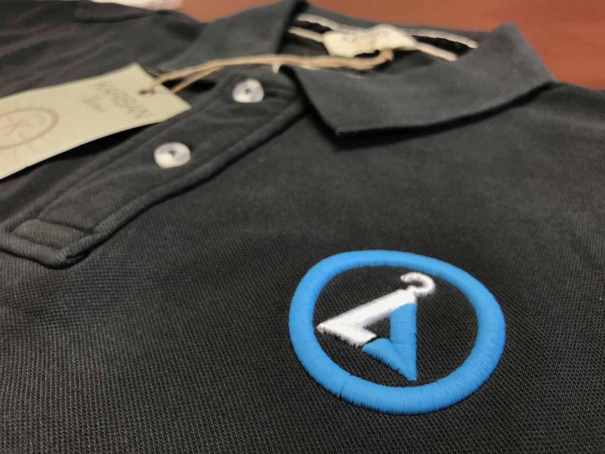 Embroidered polo shirts for work