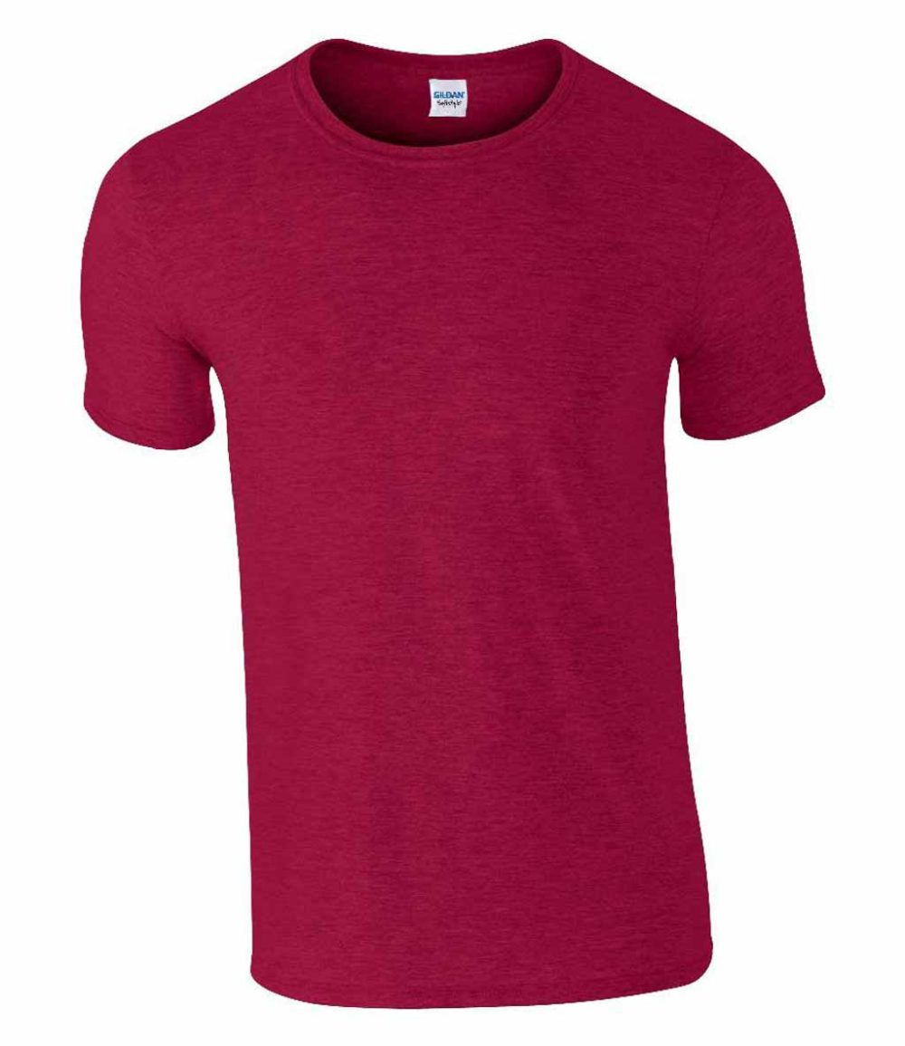 Gildan GD01 cotton t-shirt in Antique Cherry