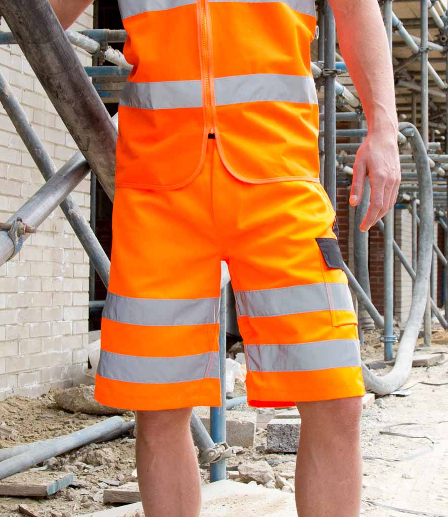 RS328 Result Safe-Guard Hi-Vis Cargo Shorts RS328 Result Safe-Guard Hi-Vis Cargo Shorts