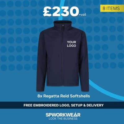 8x Regatta Reid Soft Shell Jacket Bundle - Winter