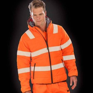RS500 Result Genuine Recycled Ripstop Padded Safety Jacket