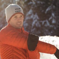Print logo on a beanie?