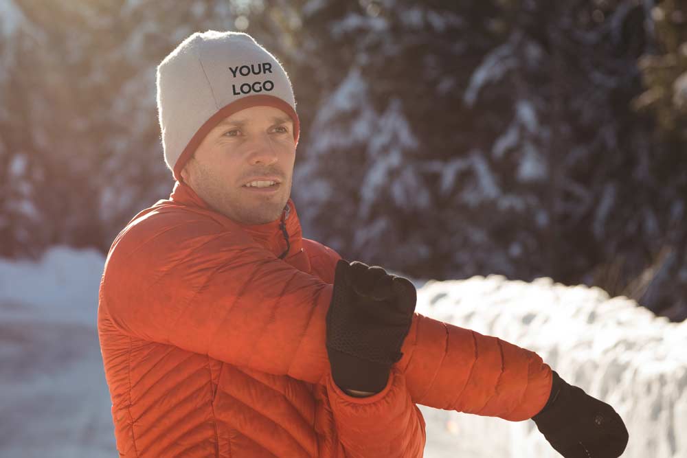 Print logo on a beanie?