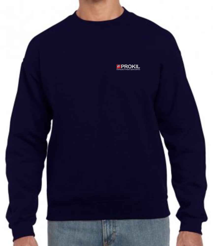 Prokil GD56 Technician Sweatshirt Front - Navy Prokil GD56 Technician Sweatshirt Front - Navy
