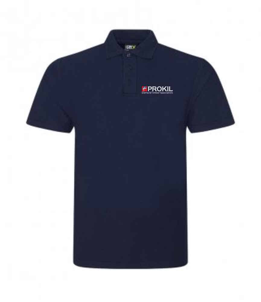 Prokil Technician Polo Front - Navy Prokil Technician Polo Front - Navy