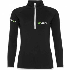 Ego Power JC036 Plus Ladies Half Zip Performance Sweat - Front