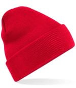 Beechfield Recycled Original Cuffed Beanie - BB45R - Red