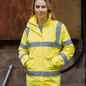 YK218 Yoko Ladies Hi-Vis Executive Jacket