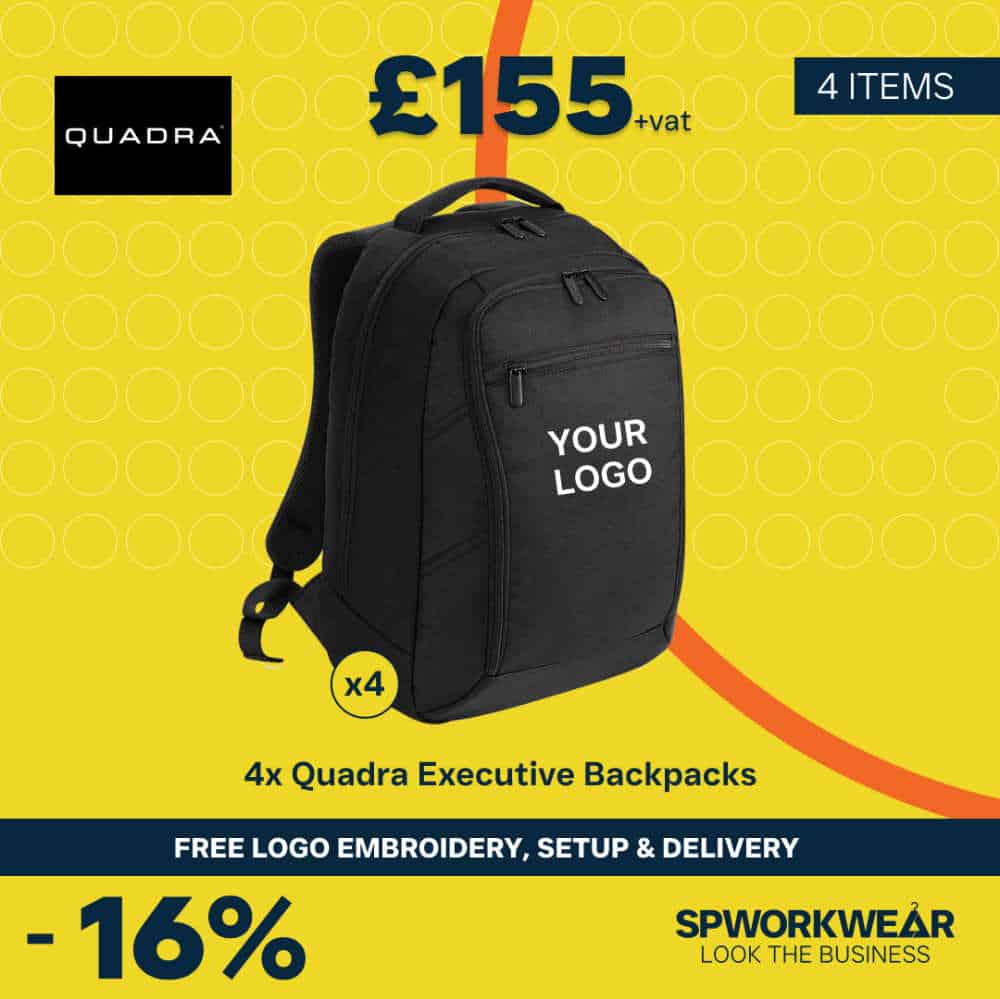 4x Quadra Executive Backpack Bundle - Summer 4x Quadra Executive Backpack Bundle - Summer