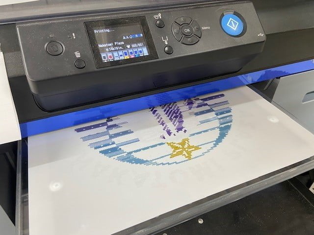 DTF t-shirt printing
