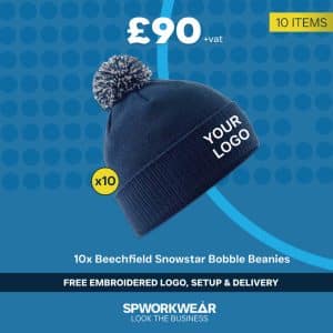 10x Beechfield Snowstar Beanie Event Giveaways Bundle - Winter