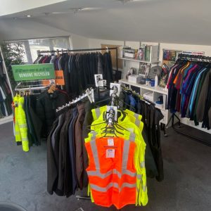 The SP Workwear showroom in Maidenhead