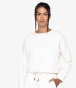 NS429 Native Spirit Ladies Oversized Cropped Sweatshirt