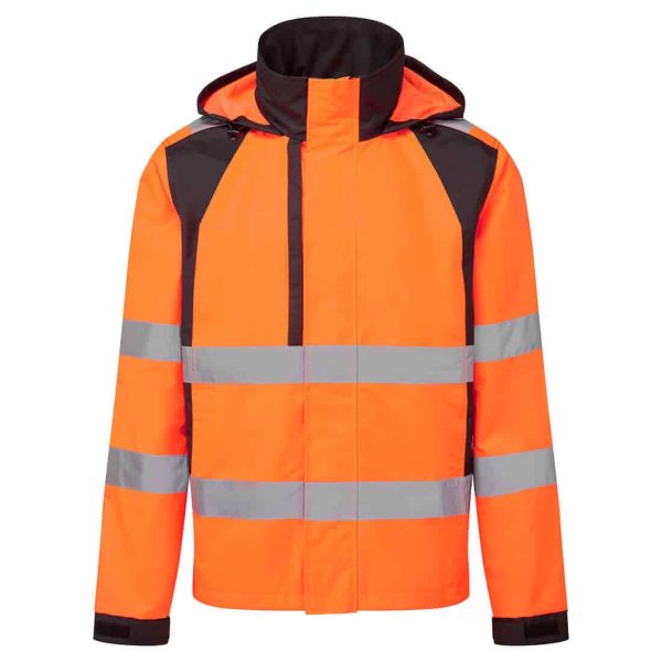 Portwest WX2 Eco Hi-Vis Rain Jacket - CD860