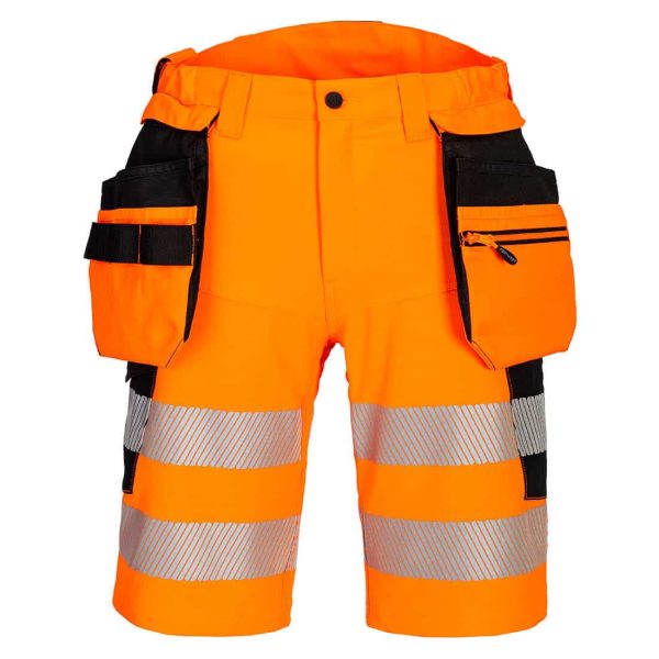 Portwest DX4 Hi-Vis Holster Pocket Shorts - DX446