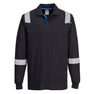Portwest WX3 Flame Resistant Long Sleeve Polo - FR711