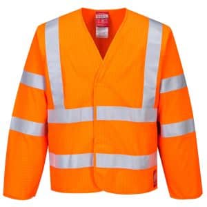 Portwest Hi-Vis Anti Static Jacket - Flame Resistant - FR85