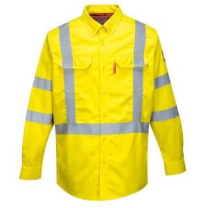 Portwest Bizflame 88/12 FR Hi-Vis Shirt - FR95