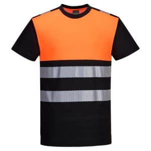 Portwest PW3 Hi-Vis Cotton Comfort Class 1 T-Shirt S/S  - PW311