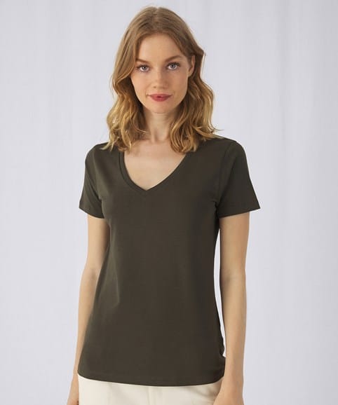 B&C Inspire Women's V-Neck T-Shirt - B119F
