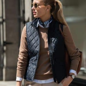 Nimbus Women’s Camden – diamond quilted gilet - NB46F