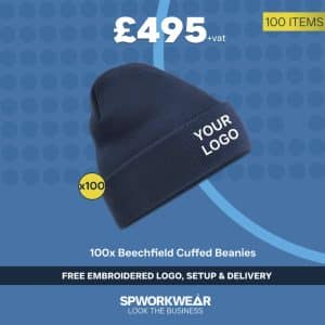 100x Cuffed Beanie Bundle Deal