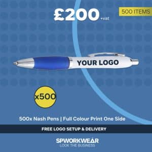 500x Nash Printed Pens