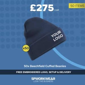 50x Cuffed Beanie Bundle Deal