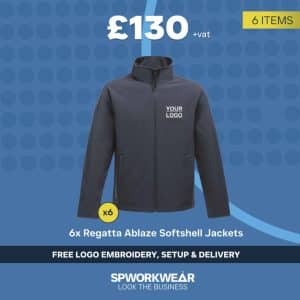 6 x Regatta Ablaze Softshell Jacket Bundle