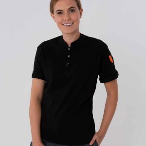 Le Chef Knitted Piqué Chef's Shirt - LE008
