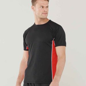 Finden & Hales Teamwear Panel T-Shirt - LV240
