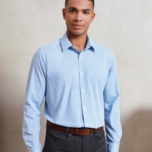 Premier Microcheck Long Sleeve Shirt - PR220