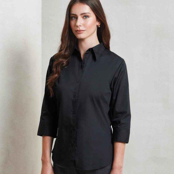 Premier Ladies 3/4 Sleeve Blouse - PR305