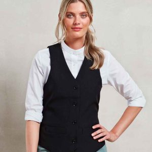 Premier Ladies Lined Waistcoat - PR623