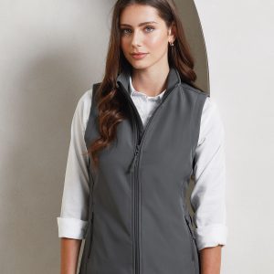 Premier Ladies Windchecker® Recycled Printable Soft Shell Gilet - PR816