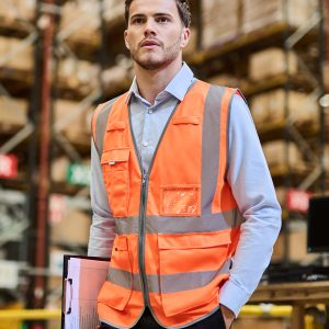 Regatta High Visibility Pro Full Zip Gilet - RG469 (TRS257)