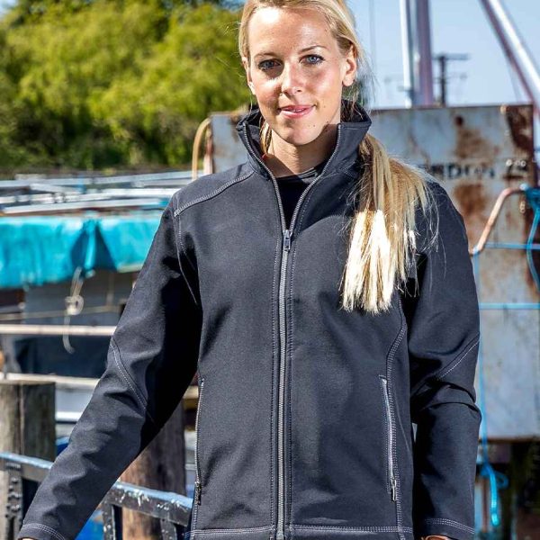 Result Workguard Ladies Treble Stitch Softshell - RS455F