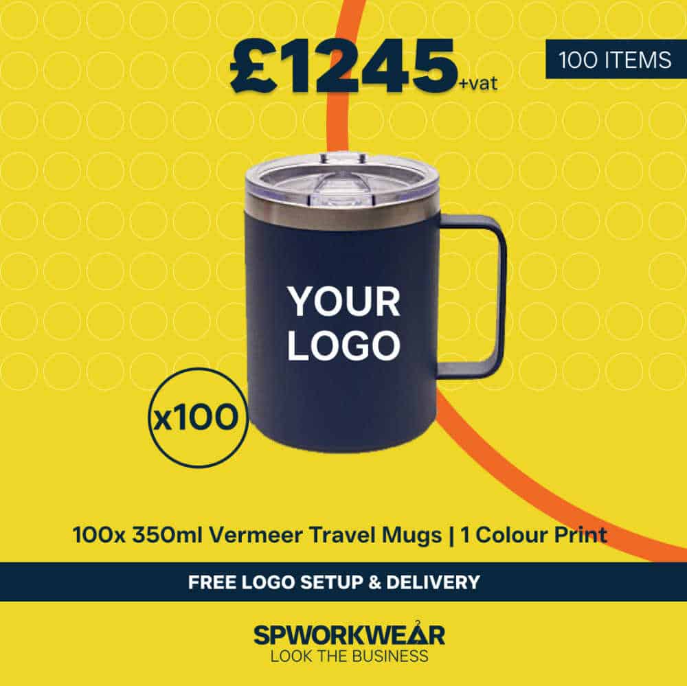 100x Vermeer Travel Mug Bundle - Summer