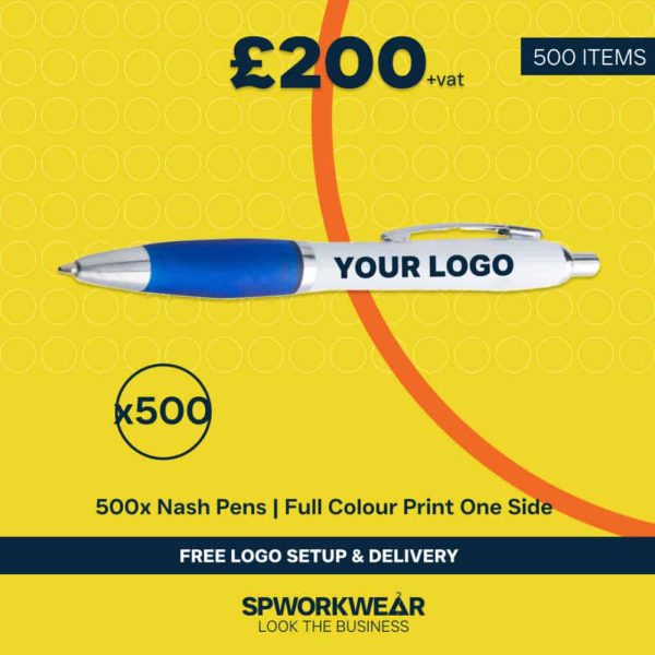 500x Printed Nash Pens Bundle - Summer