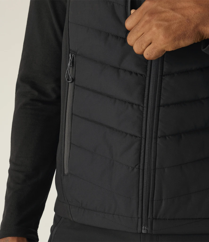 Regatta Pro Universal Bodywarmer RG735 zip view branded workwear gilet