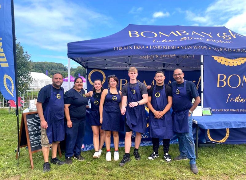 Growing team in branded workwear