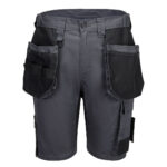 Portwest WX2 Eco Craft Holster Shorts in Metal Grey