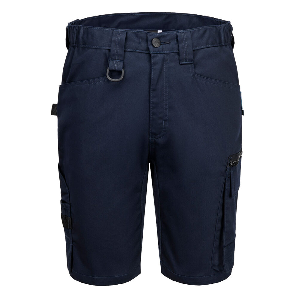 Portwest WX2 Eco Craft Shorts in Navy