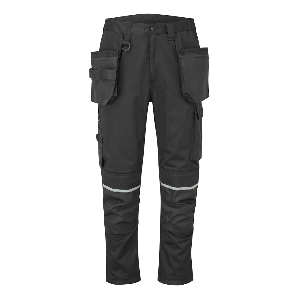 CD845BKR Portwest WX2 Eco Craft Holster Trousers in Black