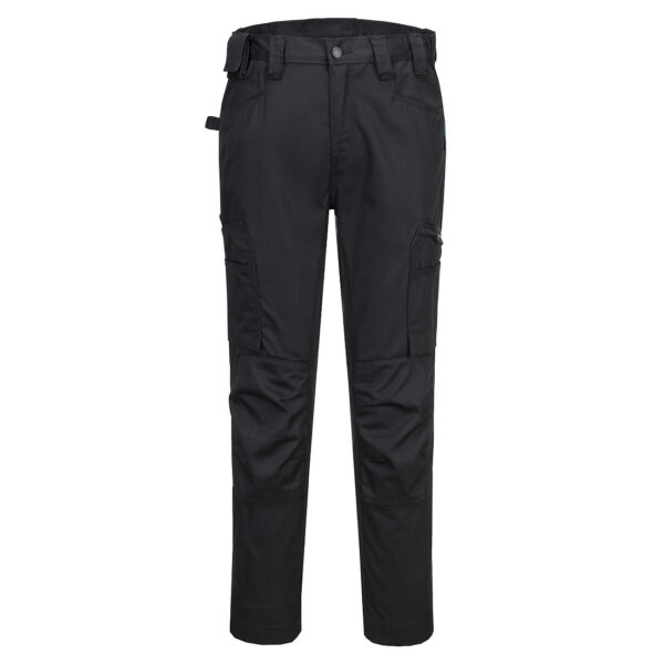 Portwest WX2 Eco Stretch Trade Trousers in Black